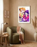 Anime framed in a tender room thumbnail