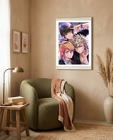 Anime framed in a tender room thumbnail