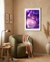 Anime framed in a tender room thumbnail