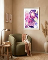 Anime framed in a tender room thumbnail