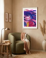 Anime framed in a tender room thumbnail