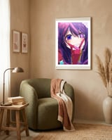 Anime framed in a tender room thumbnail