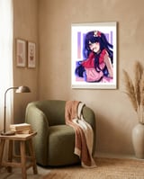 Anime framed in a tender room thumbnail