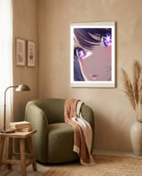 Anime framed in a tender room thumbnail