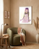 Anime framed in a tender room thumbnail