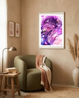 Anime framed in a tender room thumbnail