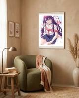 Anime framed in a tender room thumbnail