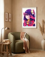 Anime framed in a tender room thumbnail