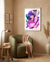 Anime framed in a tender room thumbnail