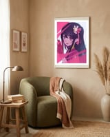 Anime framed in a tender room thumbnail