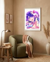 Anime framed in a tender room thumbnail