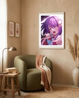 Anime framed in a tender room thumbnail
