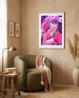 Anime framed in a tender room thumbnail