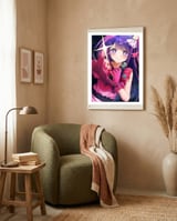 Anime framed in a tender room thumbnail