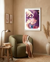 Anime framed in a tender room thumbnail