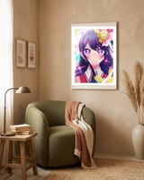 Anime framed in a tender room thumbnail