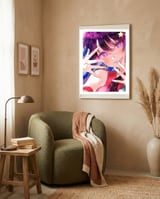 Anime framed in a tender room thumbnail
