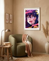 Anime framed in a tender room thumbnail