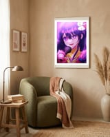 Anime framed in a tender room thumbnail