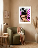 Pieces Of Sunday´s Dream framed in a tender room thumbnail