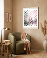 Snow Angel framed in a tender room thumbnail