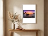 Longtail Sunset framed in a welcoming room thumbnail