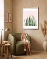 Botanical Balance framed in a tender room thumbnail