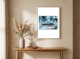 Traveller Diaries , Acrylic on paper, 30X40 cm framed in a welcoming room thumbnail