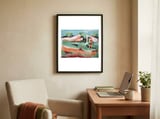  Countryside, 30X40cm framed in a focused room thumbnail