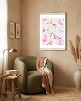 Flamingo Formation framed in a tender room thumbnail
