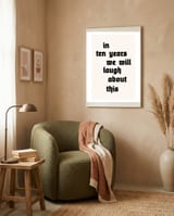 In Ten Years framed in a tender room thumbnail