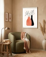 Madame & Monsieur framed in a tender room thumbnail