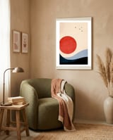 Seaside Memories framed in a tender room thumbnail