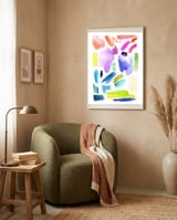 colorpalette of faith framed in a tender room thumbnail