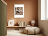 Nostalgic Autumn guardians of the forest framed in a gentle room thumbnail