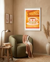 Hot Chocolate framed in a tender room thumbnail