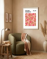 Magical Flowers No.10 Chrysanthemums framed in a tender room thumbnail