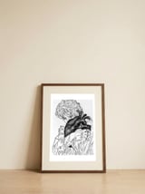 umarm dich selbst — framed, leaning against the wall thumbnail