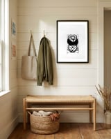 Knotenliebe framed in a relaxed room thumbnail