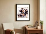 silver-earrings-flamenco-dancer-portrait framed in a focused room thumbnail