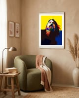 Dave Grohl Foo Fighters Grunge Sound framed in a tender room thumbnail
