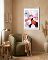 White Paint And Some Colours framed in a tender room thumbnail