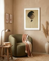 gustav mahler. framed in a tender room thumbnail