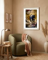 Immaculate Conception. Painted in Naples in 1635. Salamanca, Las Agostinas Church. JUSEPE DE RIBERA. framed in a tender room thumbnail