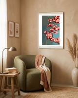 Pennants framed in a tender room thumbnail