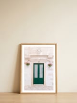 Blooming Entrance — framed, leaning against the wall thumbnail