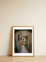 Enchanted Garden Passage — framed, leaning against the wall thumbnail