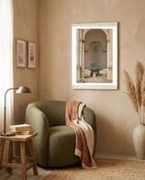 Sacred Olive Tree at the Cathedral framed in a tender room thumbnail