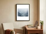 Misty Mysterious Mountains framed in a focused room thumbnail