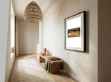 Moroccan Markets framed in a composed room thumbnail